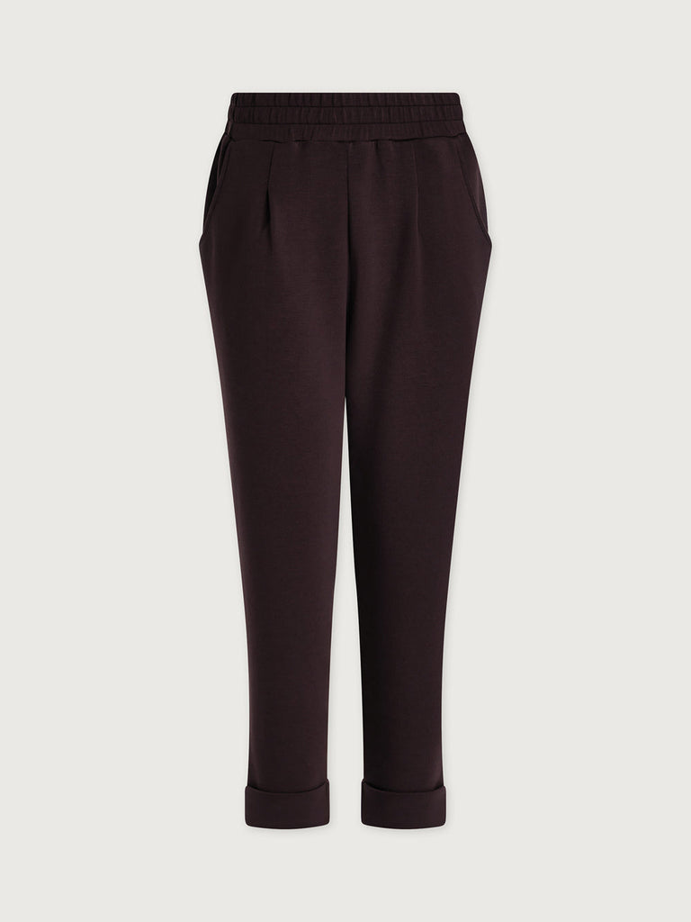 From the brand Varley Women's The Rolled Cuff Pant 25 in Coffee Bean - abigail fashion
