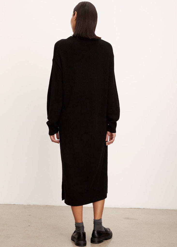 Velvet Kaden Sweater Dress Black Bach&Co