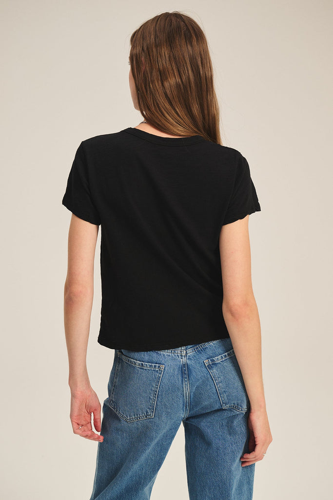 Velvet Women's Marie Original Tee Black - abigail fashion