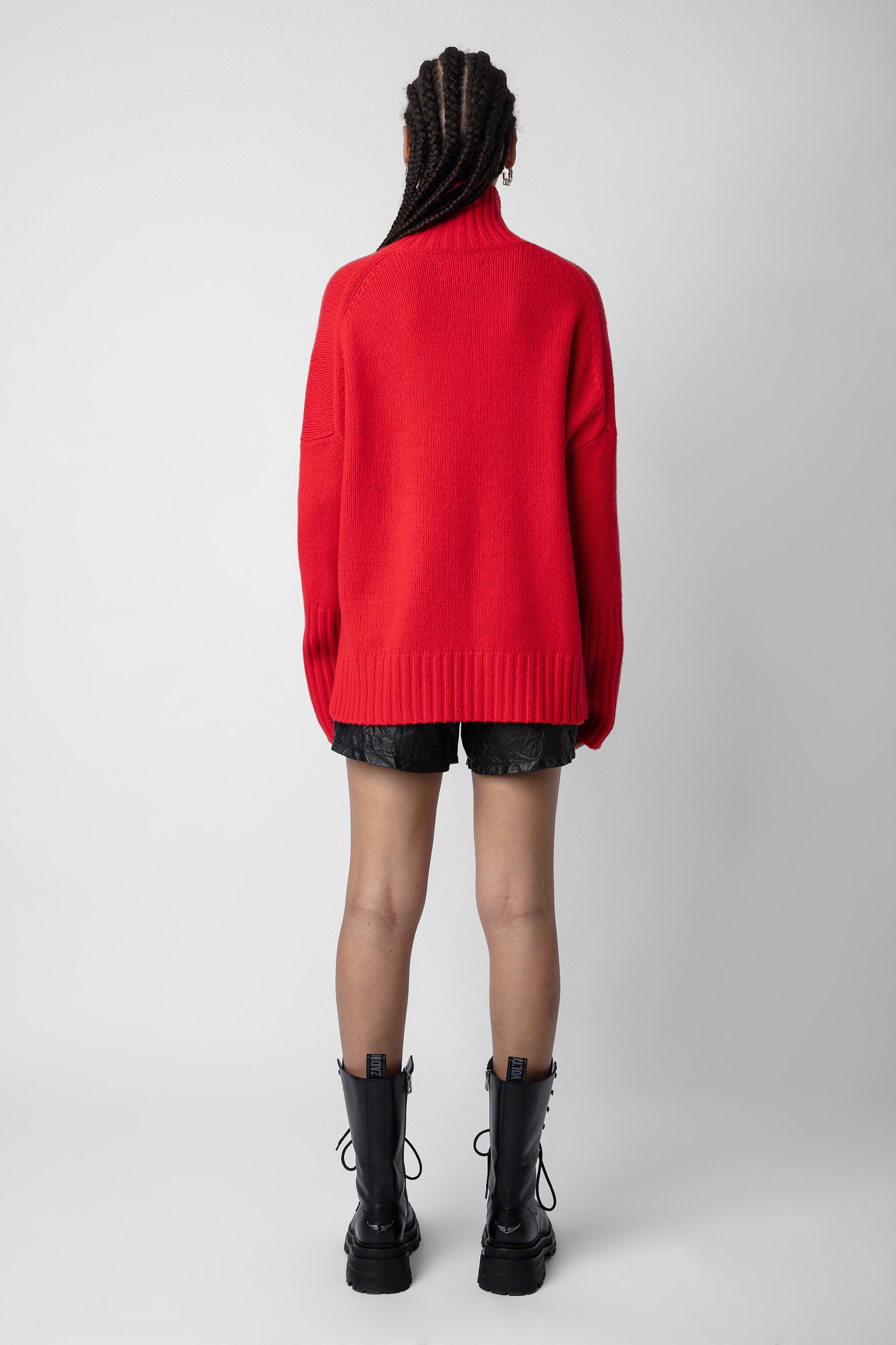 Pull Rouge Pull Alma Rock Zadig Et Voltaire Alma Rock Pull Rock