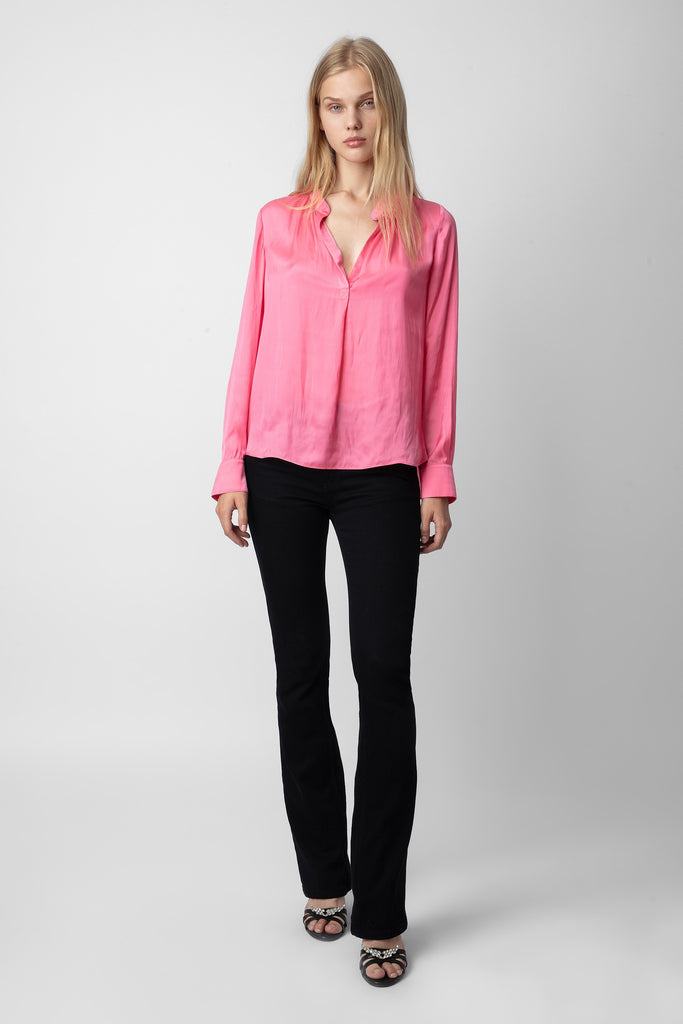 Zadig & Voltaire Tink Satin Blouse Rubber Bach&Co