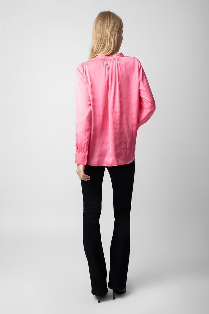 Zadig & Voltaire Tink Satin Blouse Rubber Bach&Co
