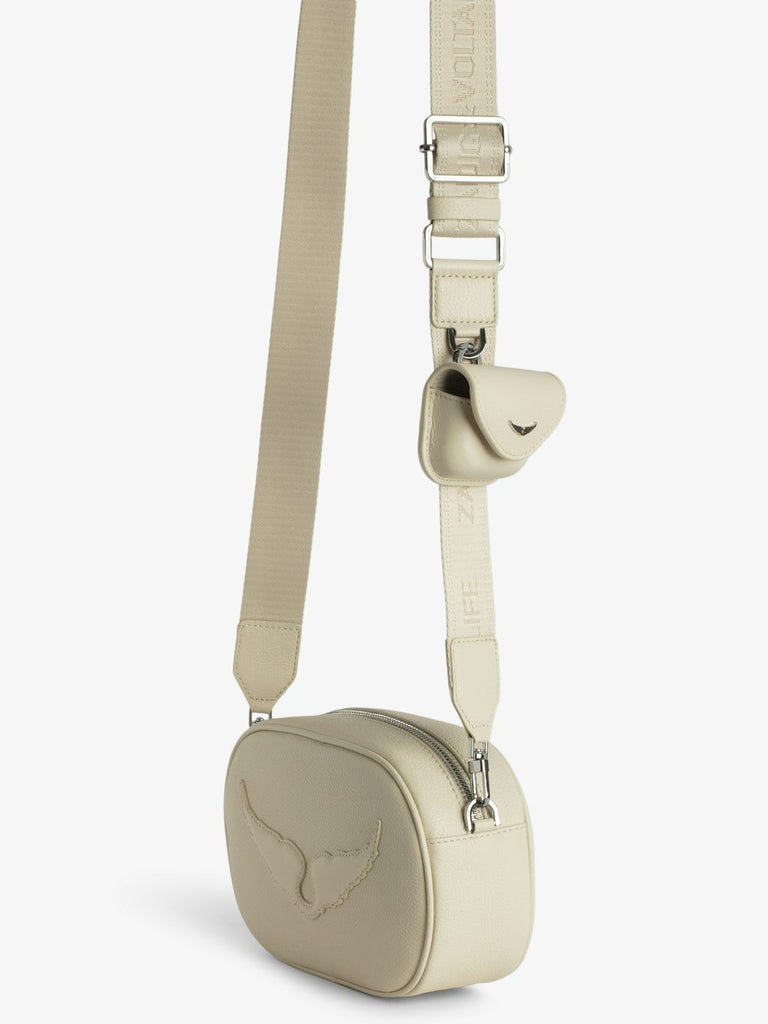 Zadig & Voltaire Rock With You Grained Leather Handbag Flash Flash abigail fashion