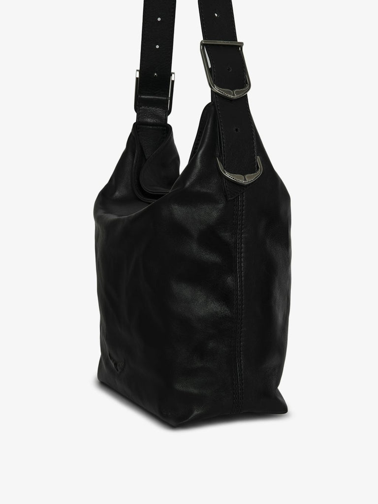 From the brand Zadig & Voltaire Women's Jane Hobo Bag in Black - abigail fashion