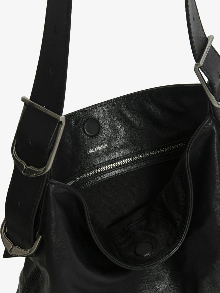 From the brand Zadig & Voltaire Women's Jane Hobo Bag in Black - abigail fashion