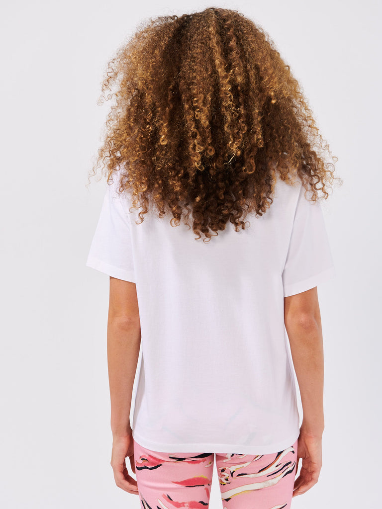 Hayley Menzies Crew Neck T-Shirt Memories Of Utopia White Bach&Co