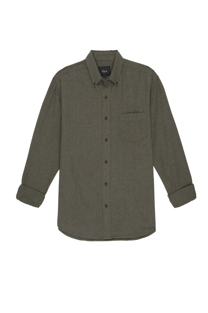 Rails Runson - Button-Down Shirt Hunter Green Bach&Co
